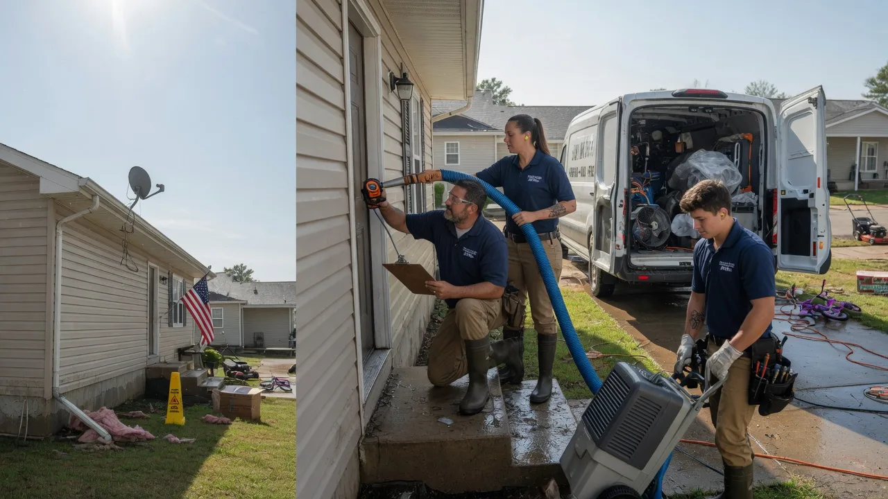 Ceiling Water Damage Restoration in Winslow, NJ near me