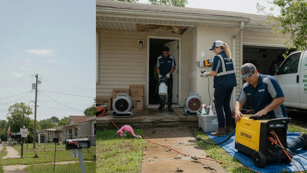 Storm Damage Water Removal in Winslow, NJ near me